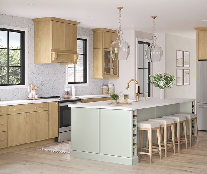 Yorktown Coastline Woodtone Kitchen